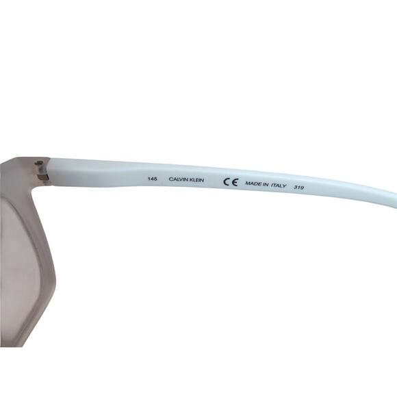 Calvin Klein CK19573 971 Eyeglasses Frames Frosted White